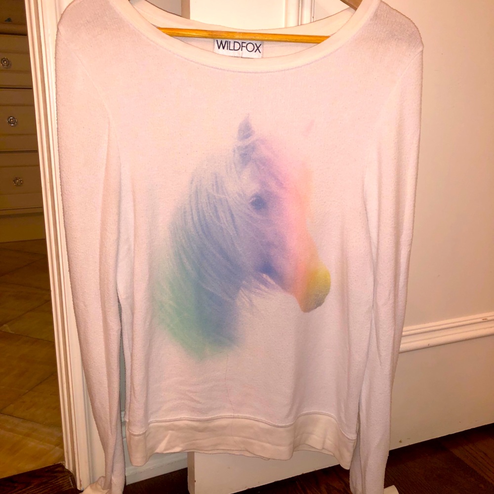 Wild fox rainbow sweatshirt 🌈🌈🌈